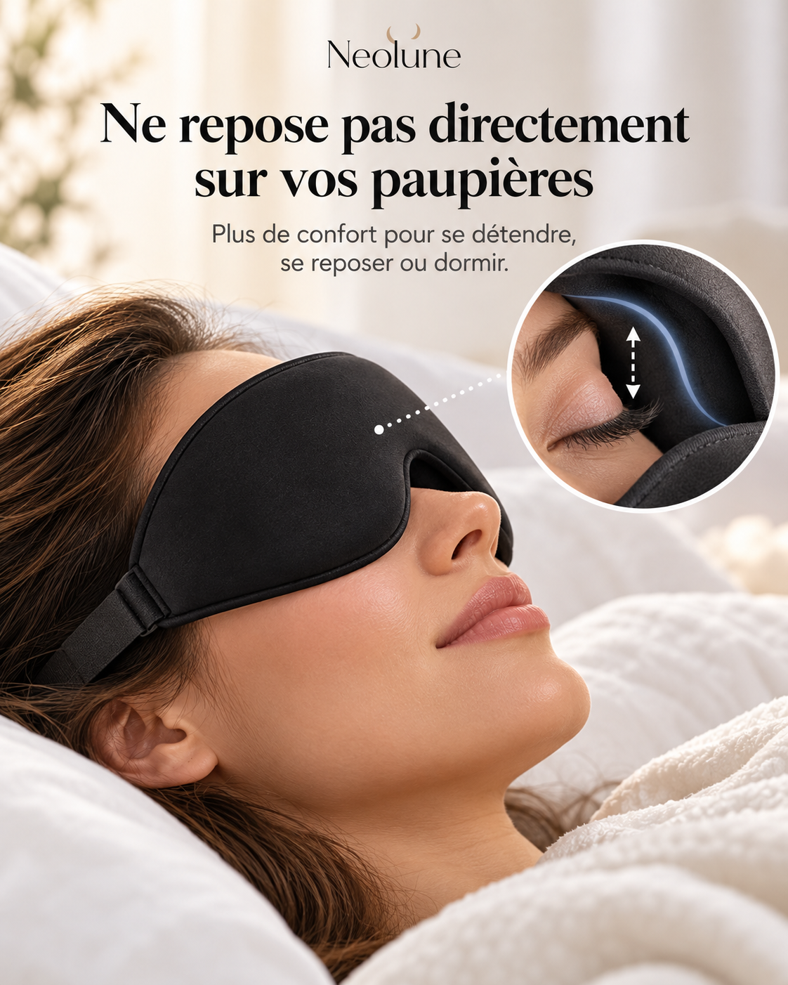Masque de sommeil 3D