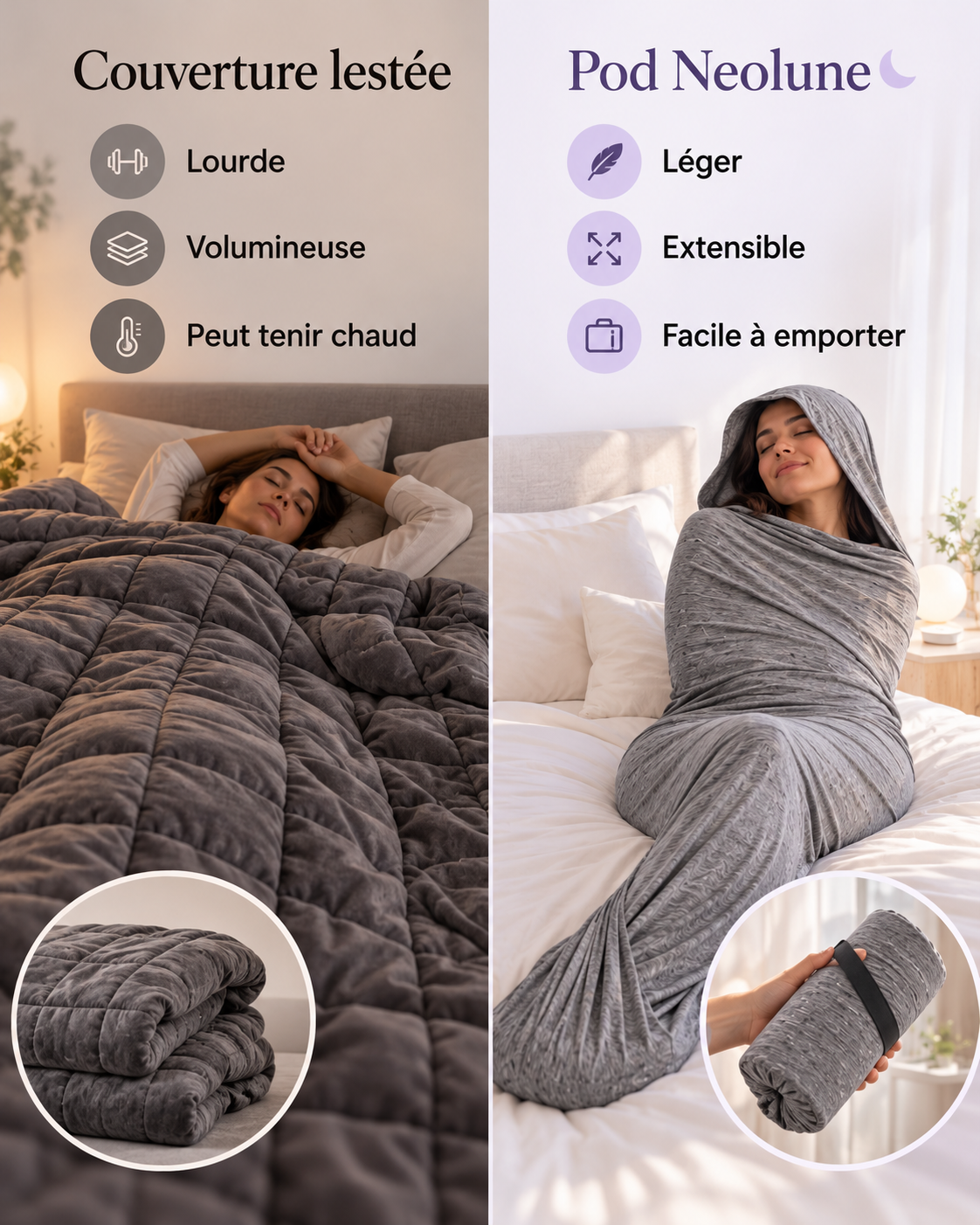 Pod de compression